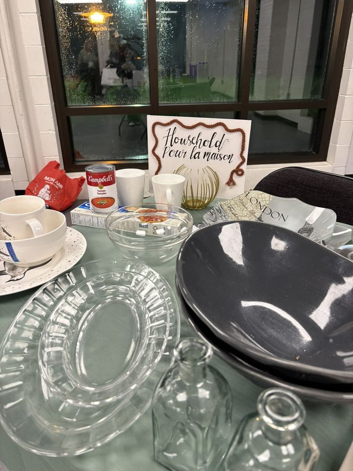 Dishes, glassware and household items ready for a new home